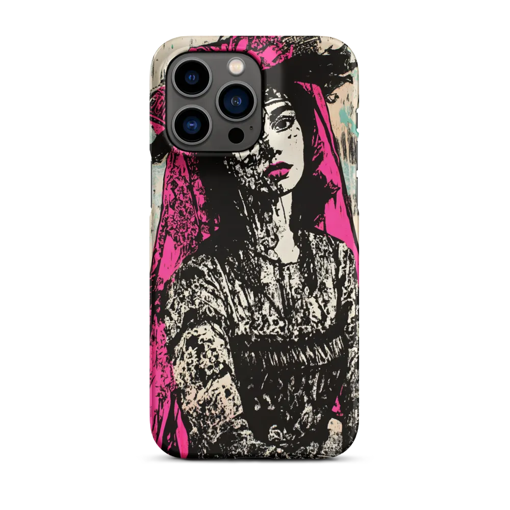 Veiled Beauty | Phone Case |  14 Pro Max | Snap Case | Matte