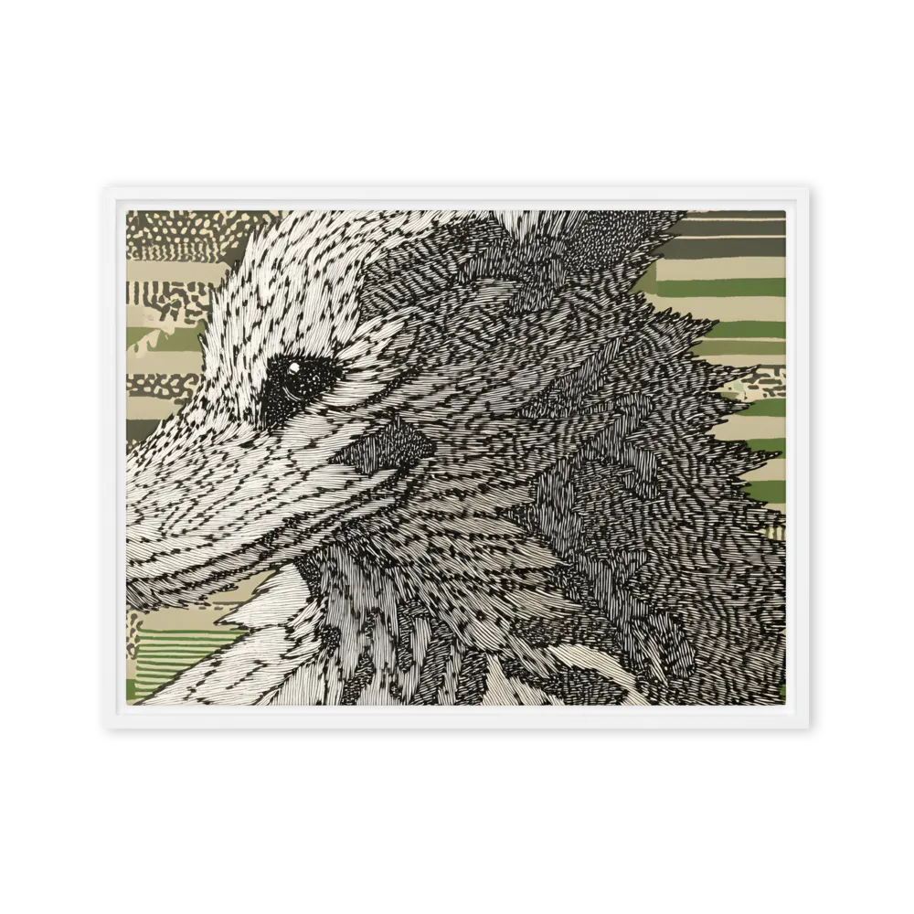 Reflections of the Forest | Canvas with White Frame | 18″×24″