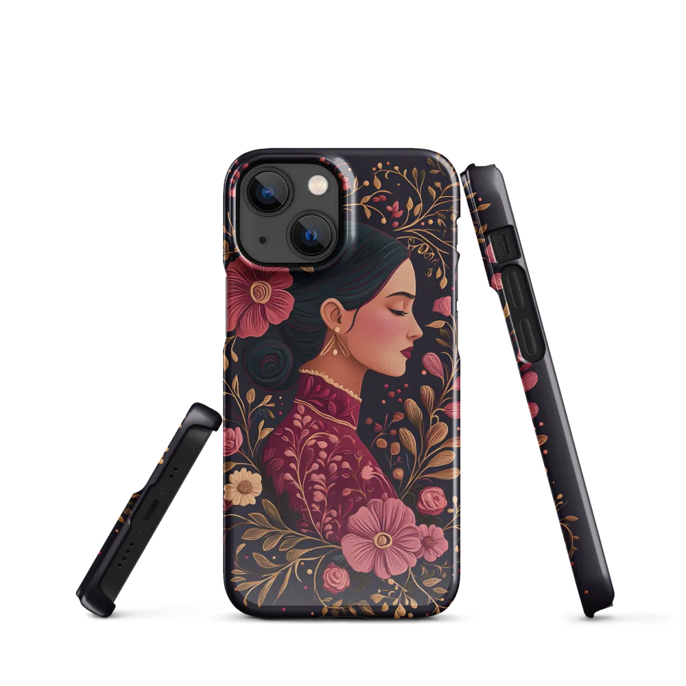 Portrait of Serenity | Phone Case |  13 Mini | Snap Case | Glossy