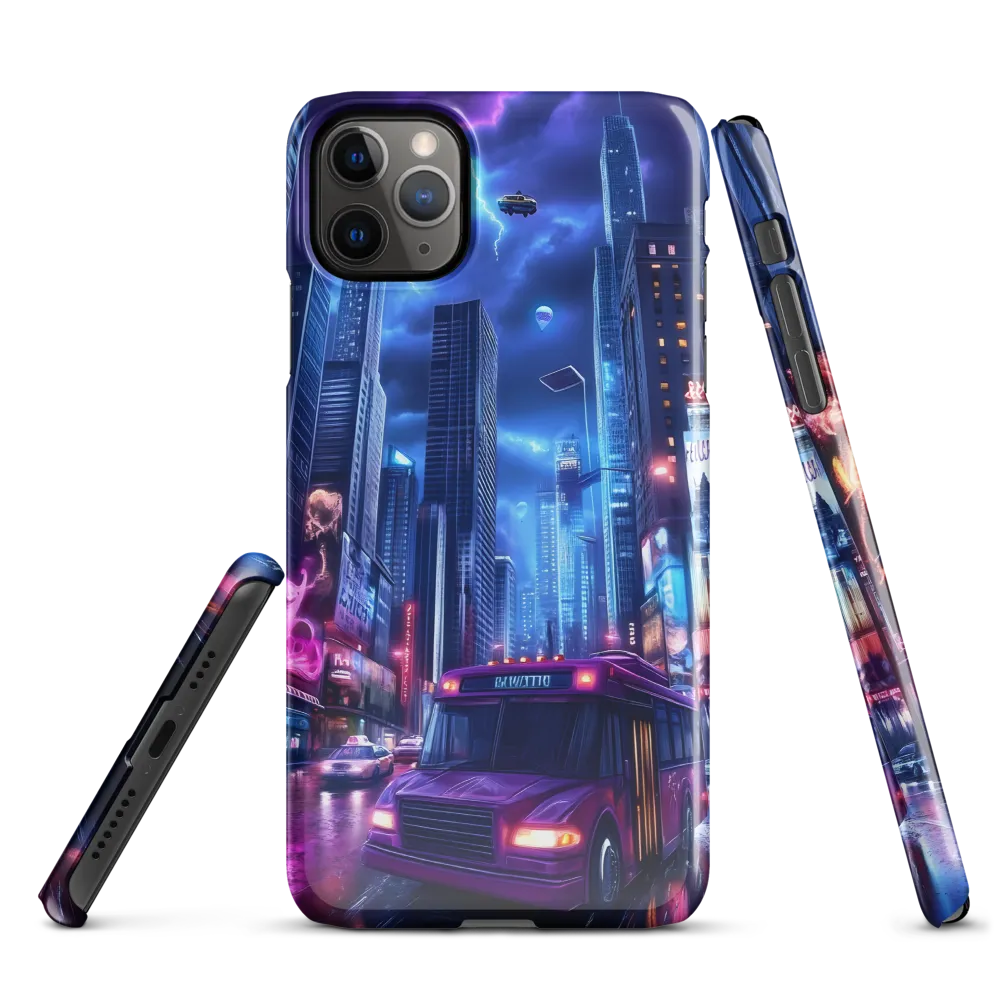 City of Neon Dreams | Phone Case |  11 Pro Max | Snap Case | Glossy