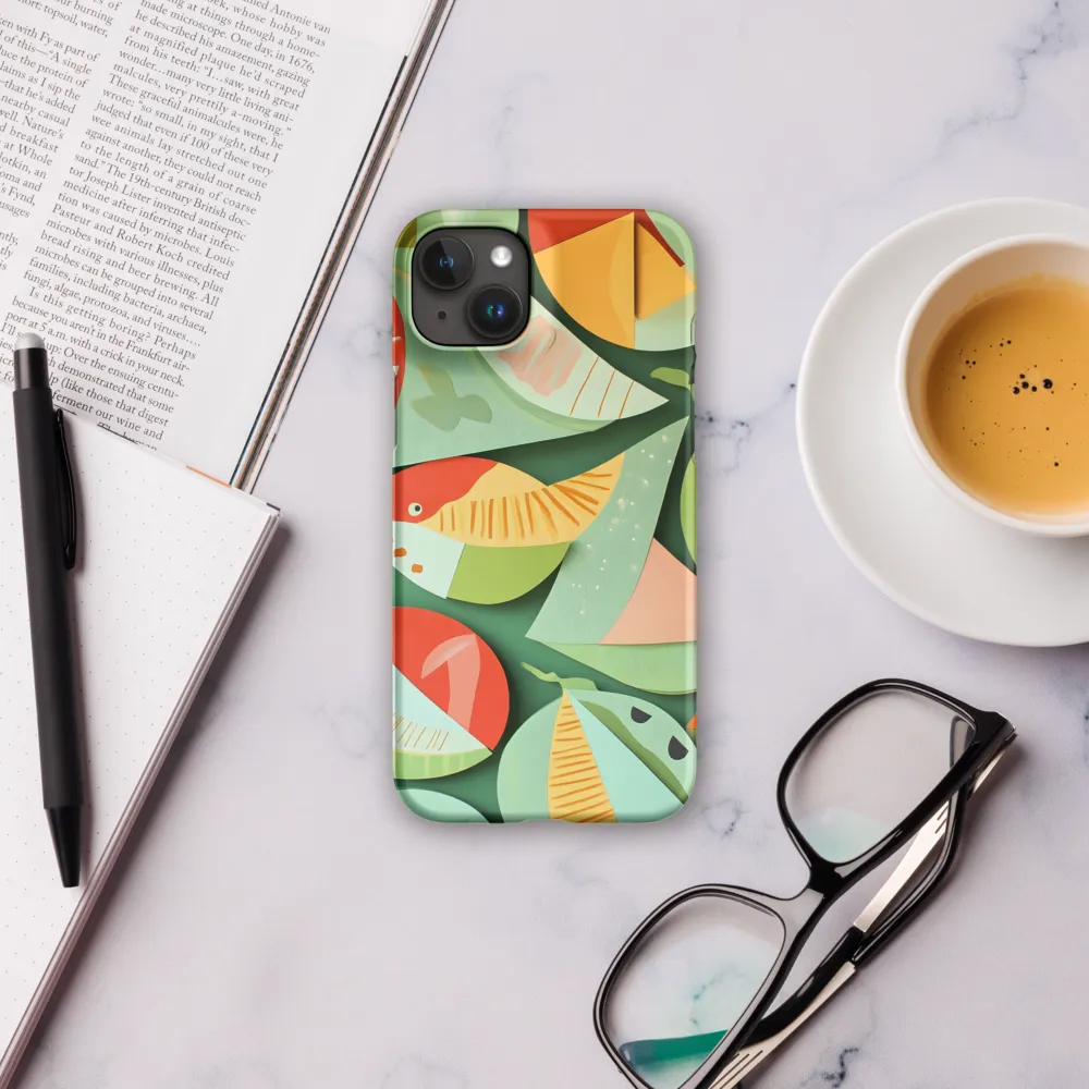 Nature's Palette | Phone Case |  15 Plus | Snap Case | Matte