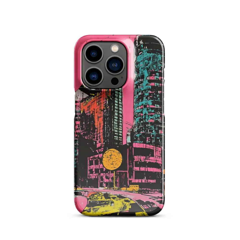 Urban Vibrance: A Kaleidoscope of Colors | Phone Case |  14 Pro | Snap Case | Glossy