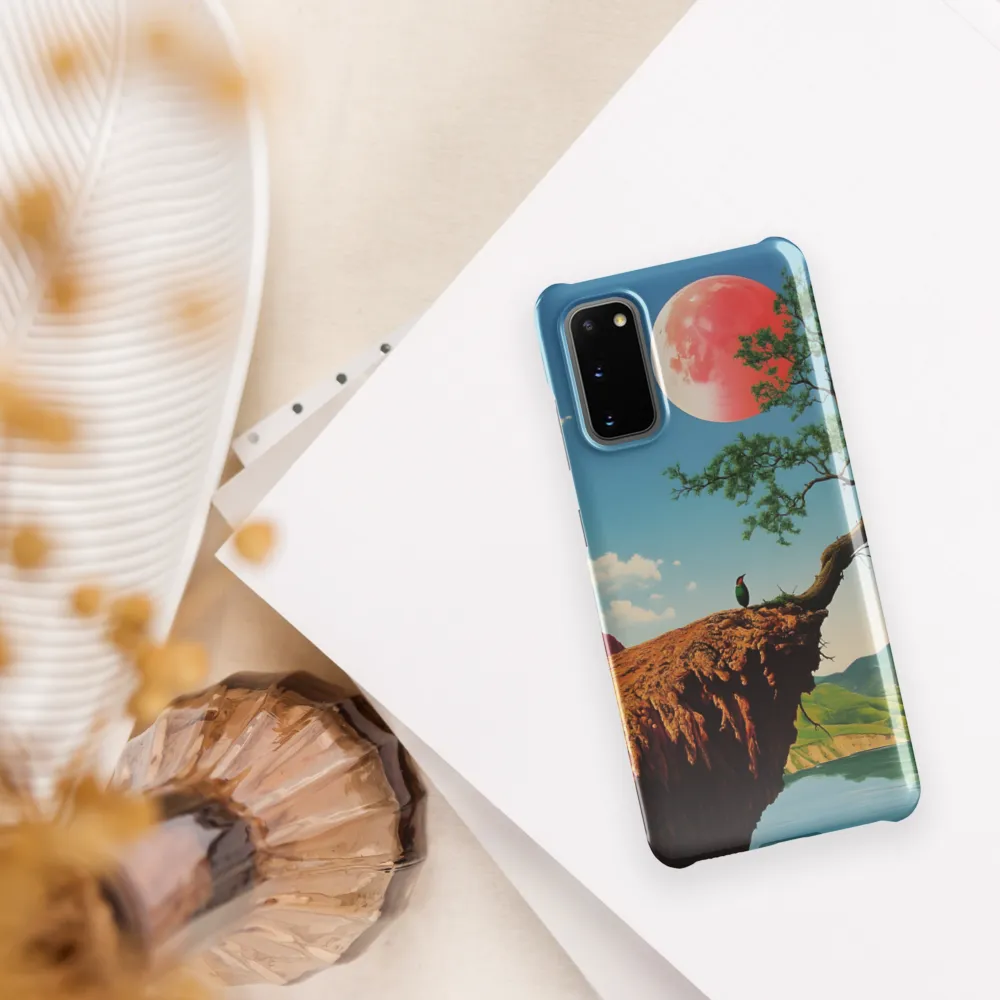 Whispers of Serenity: A Surreal Dreamscape | Phone Case |  S20 | Snap Case | Glossy