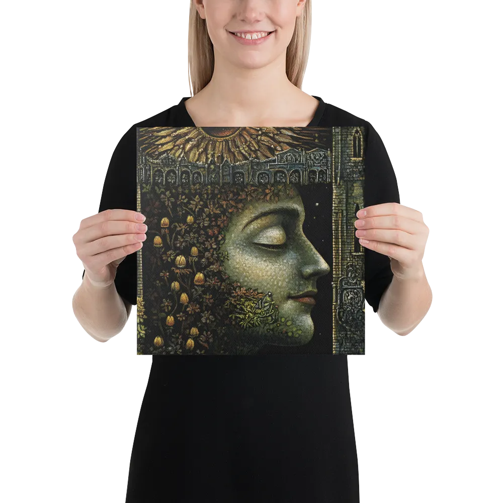 Nature’s Embrace: The Infinite Connection | Canvas | 12″×12″