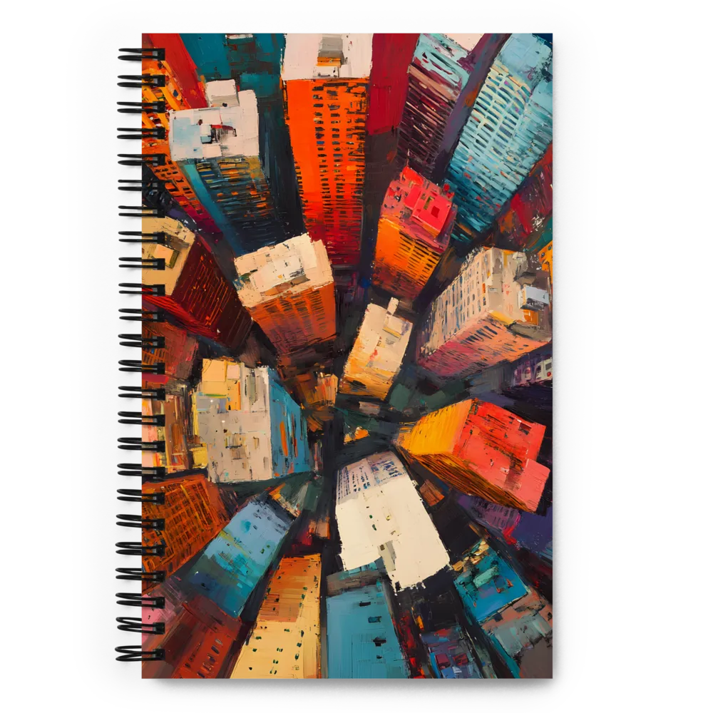 Urban Kaleidoscope | Spiral Notebook