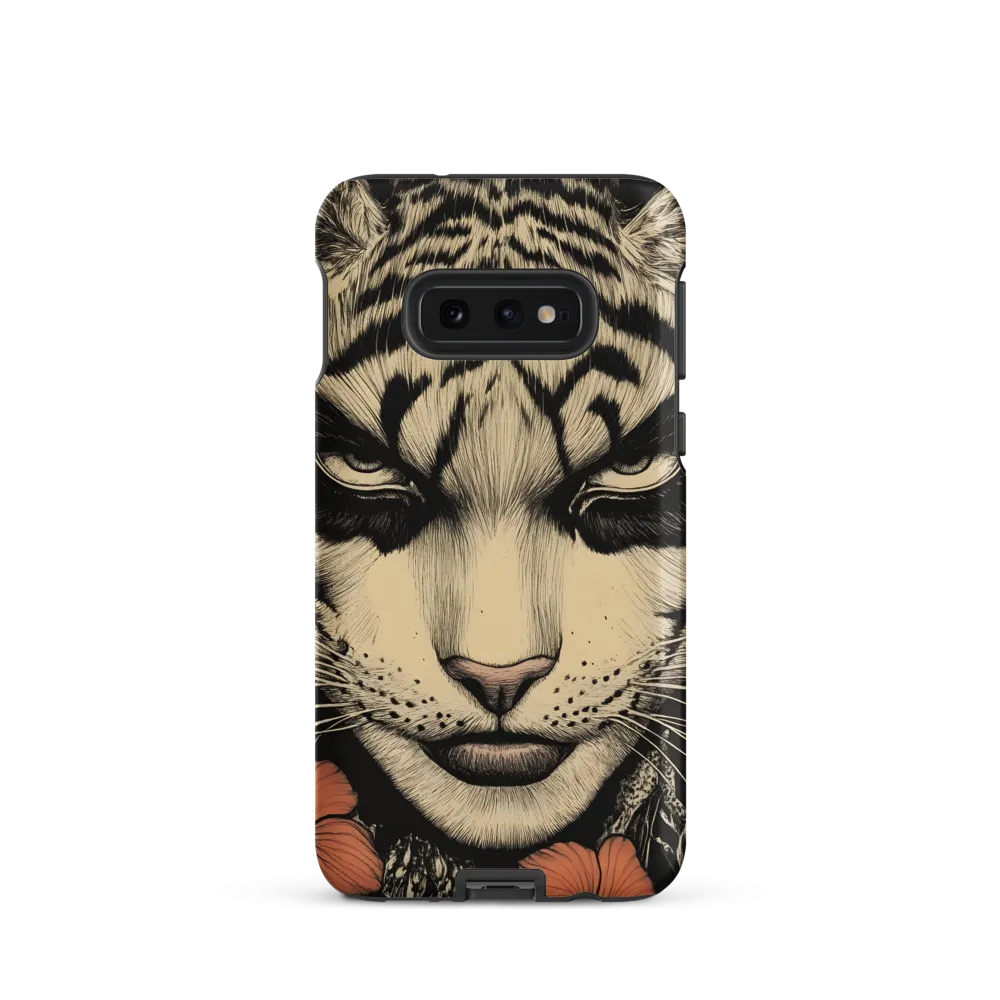 Feline Majesty: The Human-Leopard Connection | Phone Case |  S10e | Tough Case | Matte