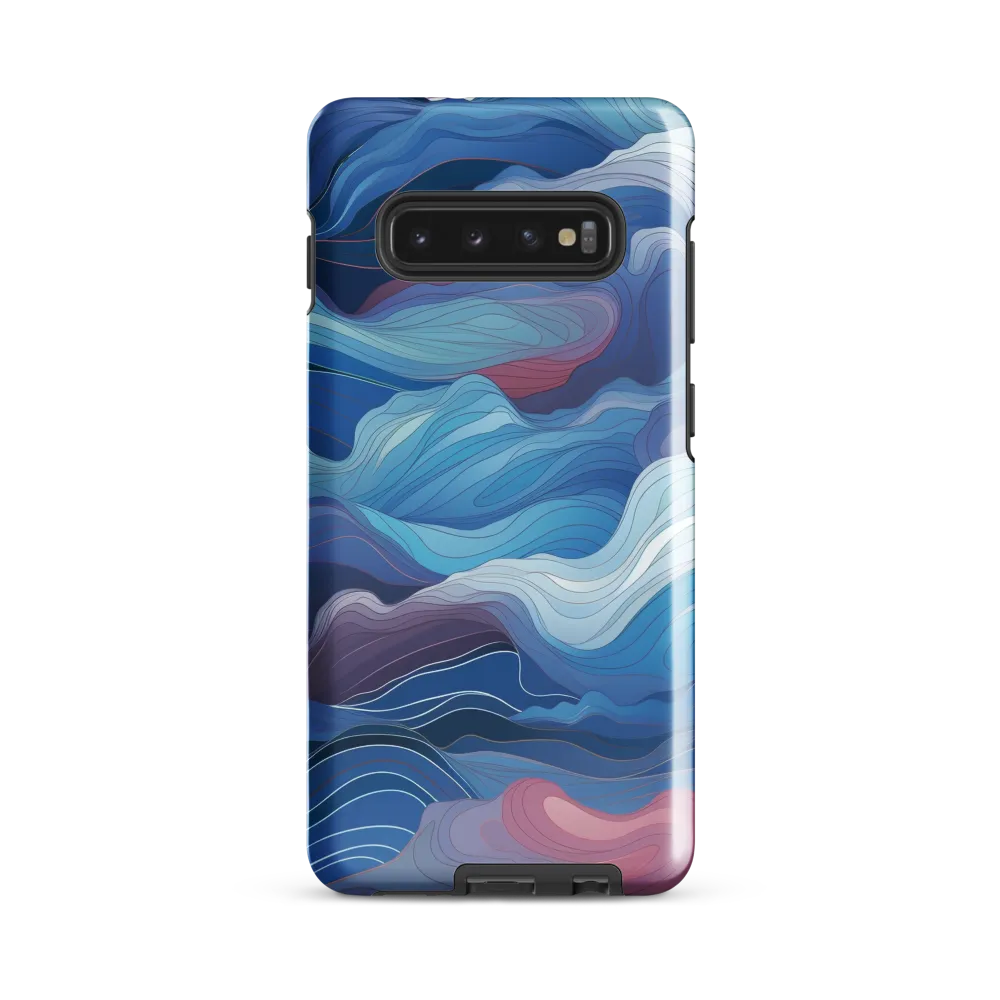 Harmonious Waves | Phone Case |  S10 Plus | Tough Case | Glossy