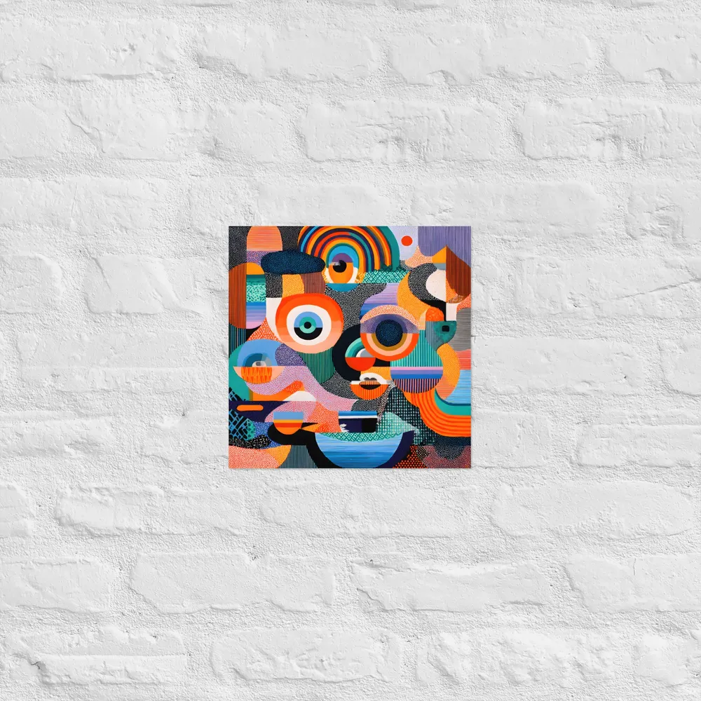 Chromatic Circles 
 Poster | 12″x 12″