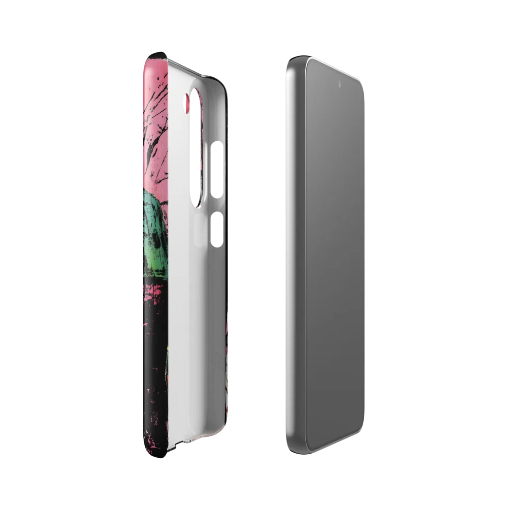 Resilience in Winter's Grip | Phone Case |  S23 | Snap Case | Glossy