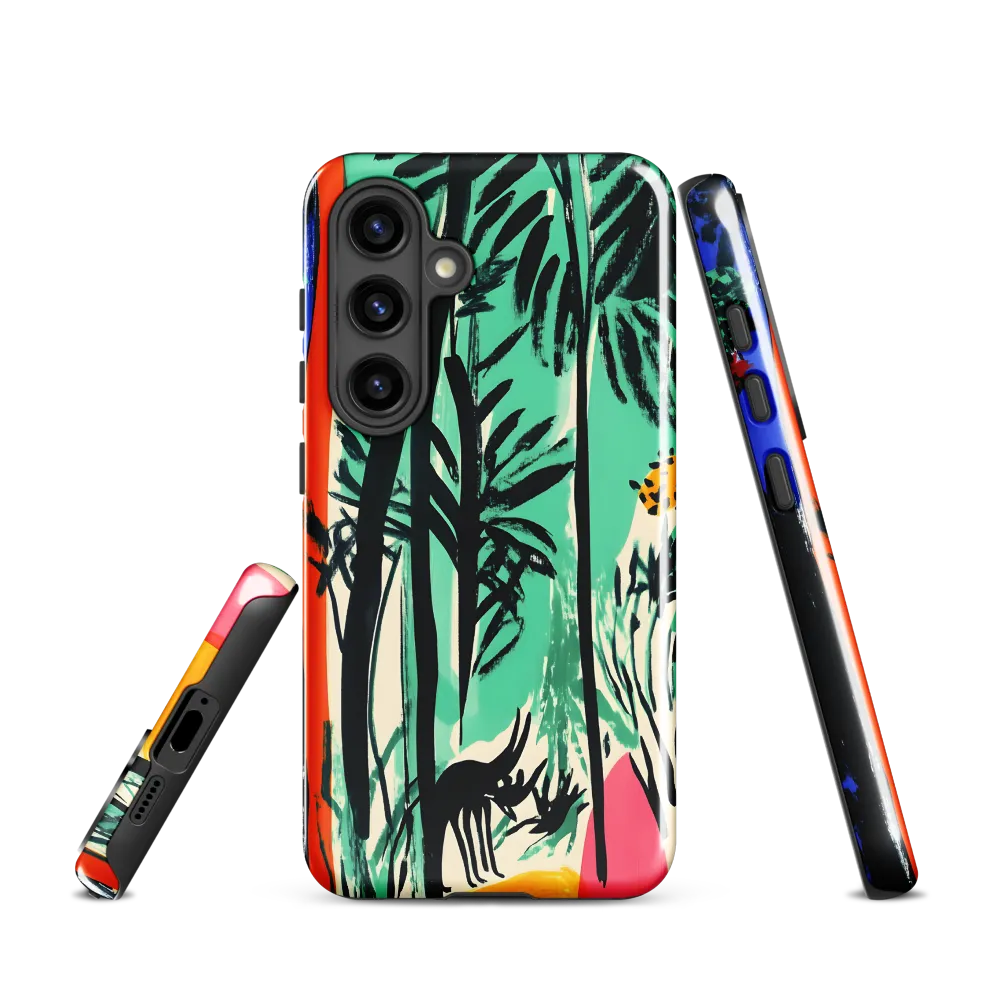 Whispers of the Jungle | Phone Case |  S24 | Tough Case | Glossy