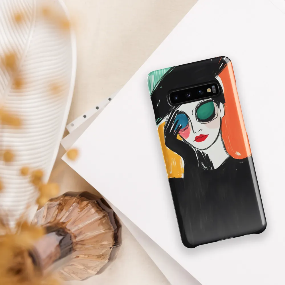 Elegance in Shadows | Phone Case |  S10 Plus | Snap Case | Glossy