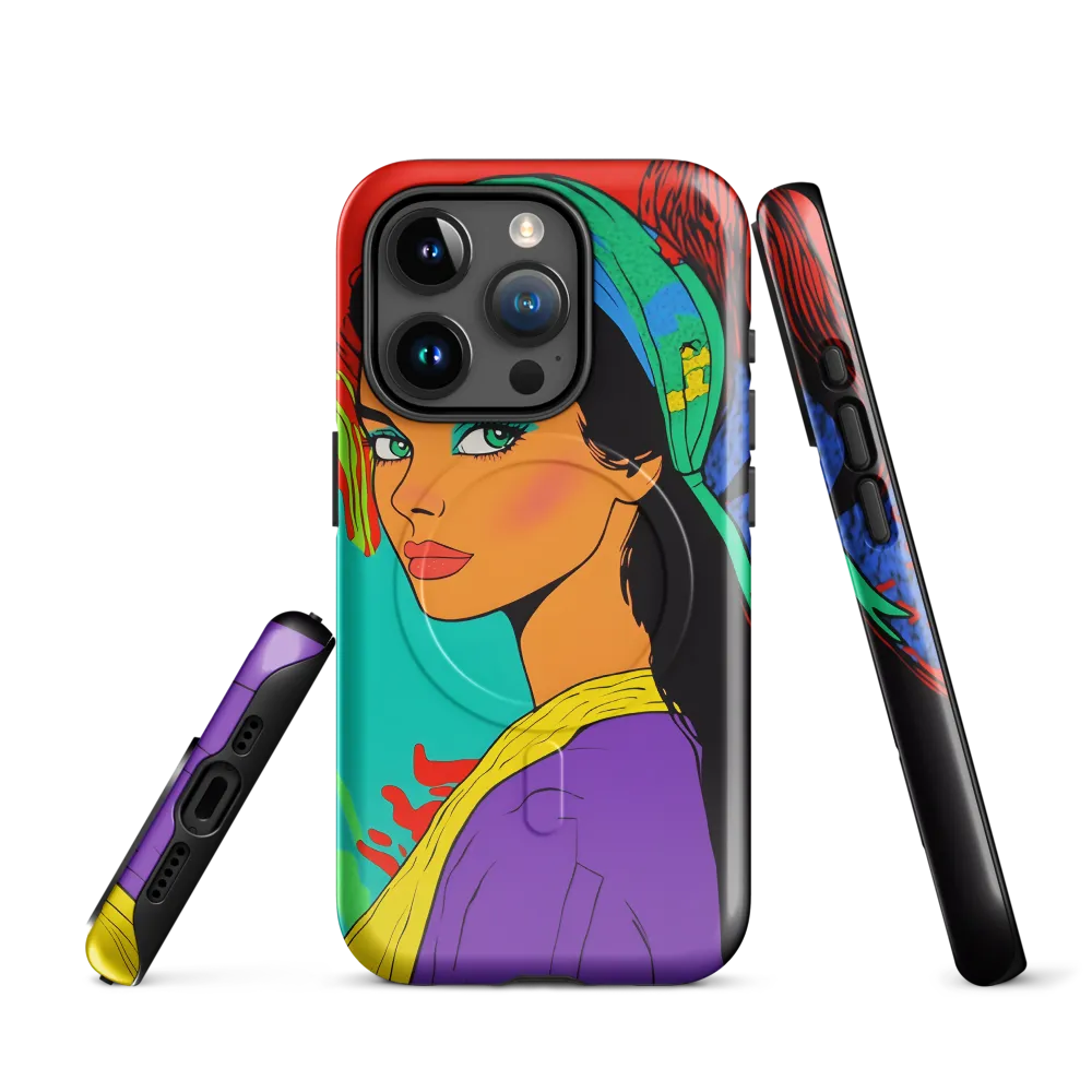 Vibrant Elegance | Phone Case |  15 Pro | MagSafe® Tough Case | Glossy
