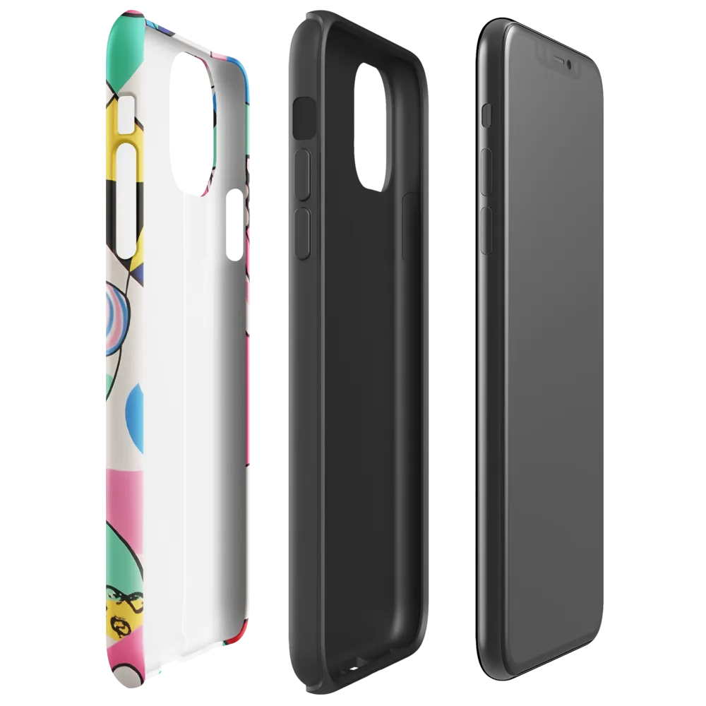 Dynamic Interplay of Shapes | Phone Case |  11 Pro Max | Tough Case | Glossy