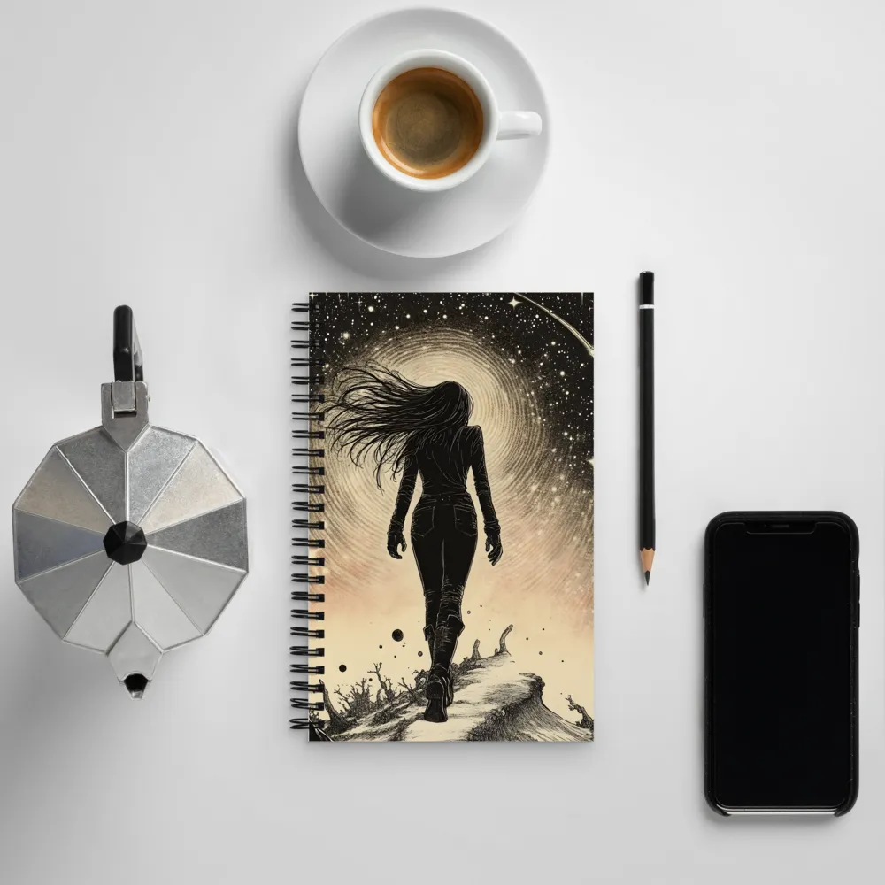 Journey Through the Cosmos | Spiral Notebook