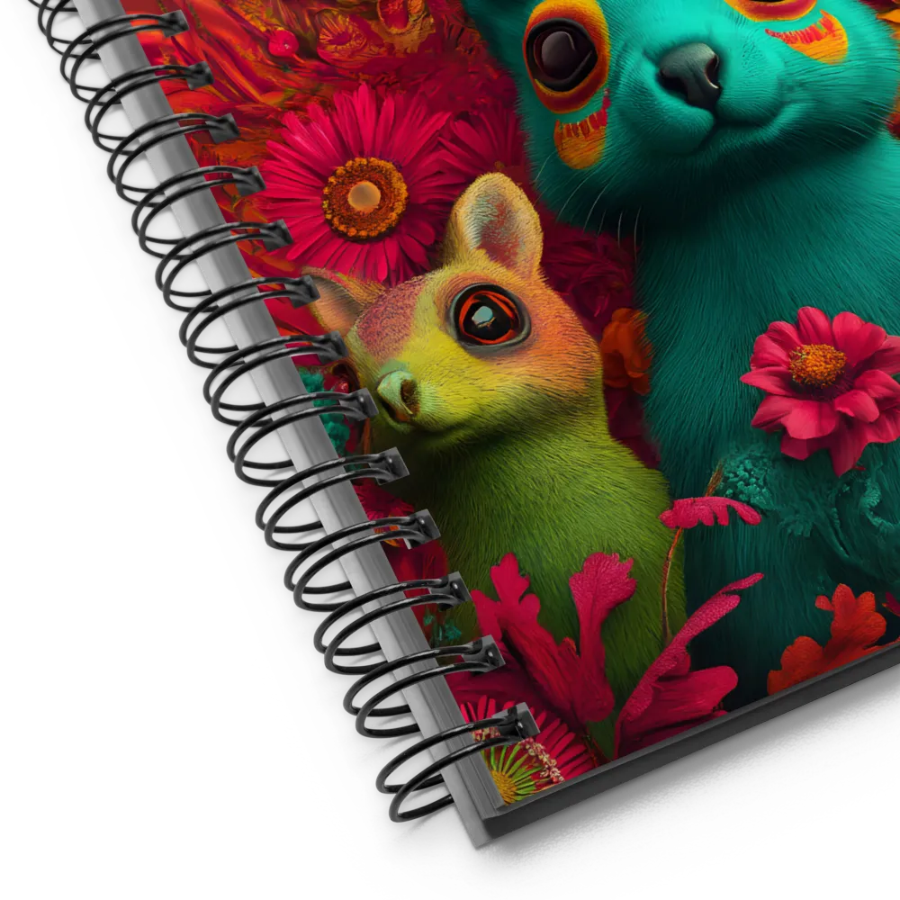 Whimsical Wonderland: The Enchanted Creatures | Spiral Notebook