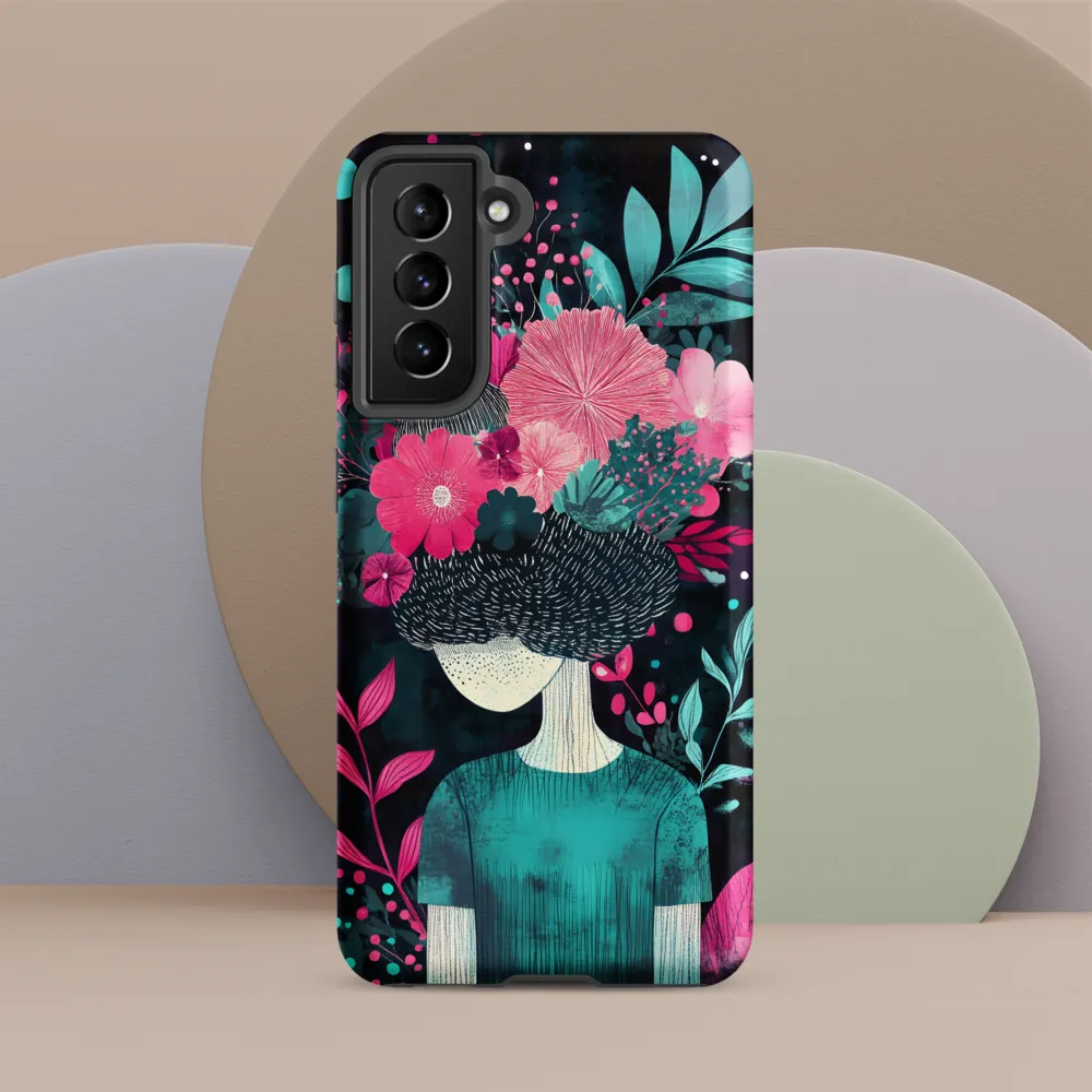 Floral Harmony: A Portrait of Serenity
