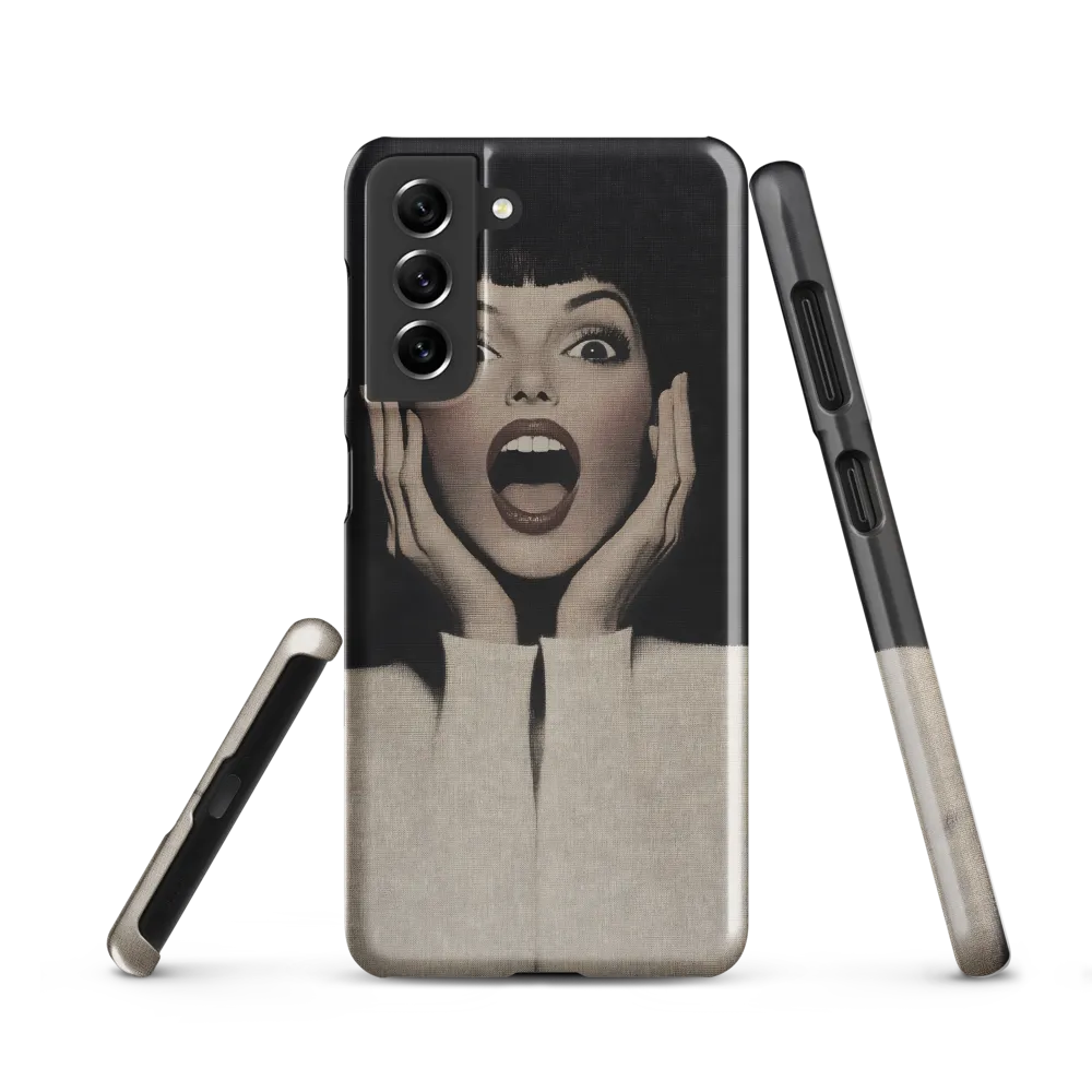 Eloquent Expression | Phone Case |  S21 | Snap Case | Glossy