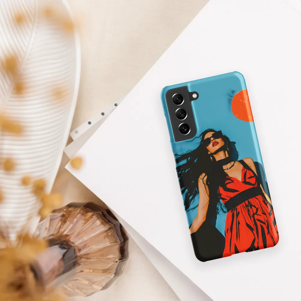 Sunset in Fashion: A Modern Portrait