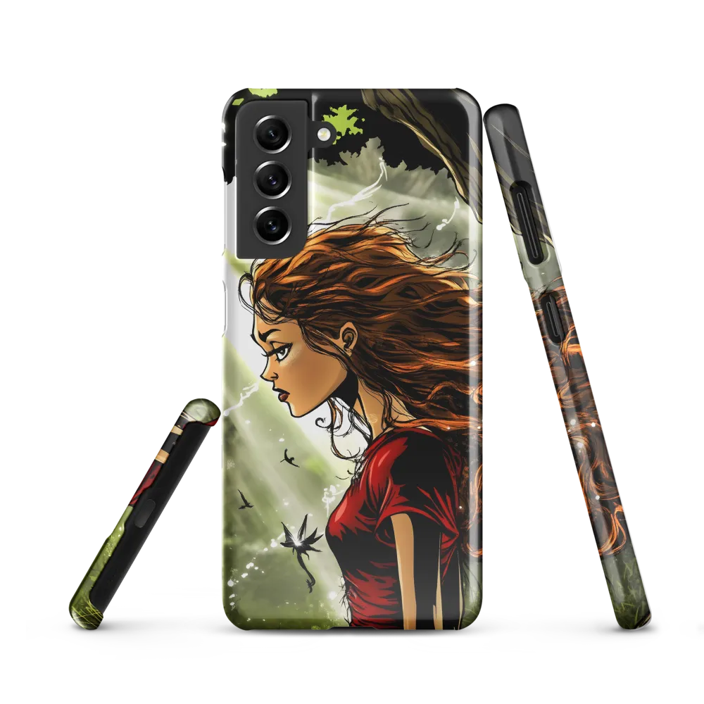 Whispers of Enchantment | Phone Case |  S21 | Snap Case | Glossy