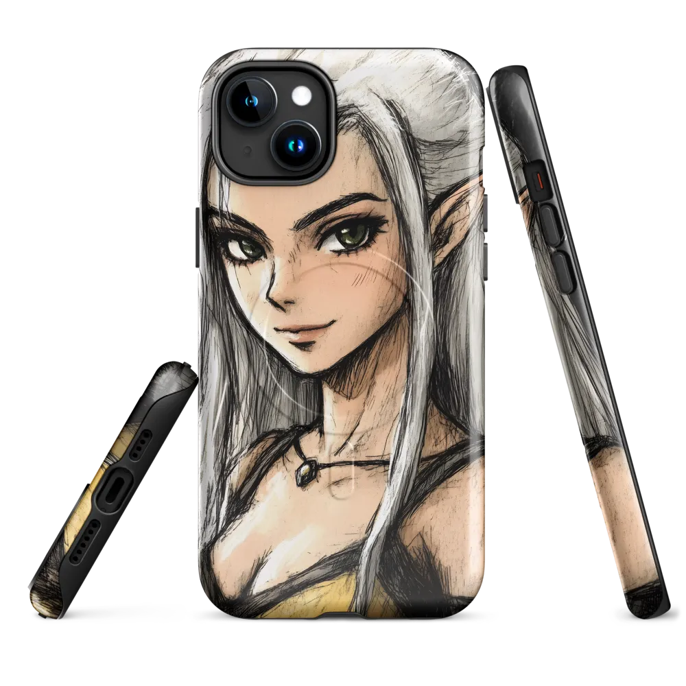 Ethereal Elegance: The Elf's Portrait