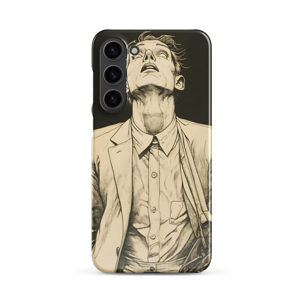 Desperate Gaze | Phone Case |  S23 Plus | Snap Case | Glossy