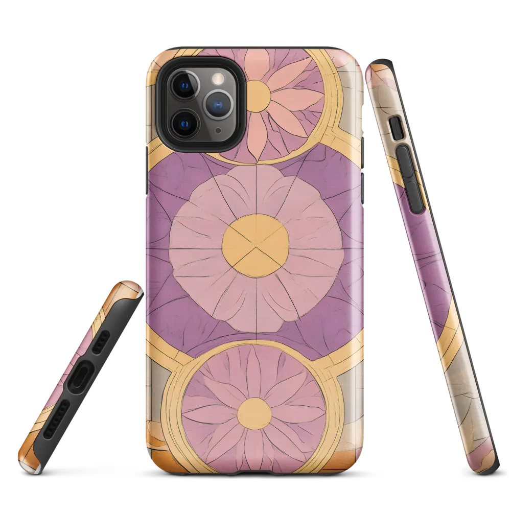 Serenity in Floral Geometry | Phone Case |  11 Pro Max | Tough Case | Glossy