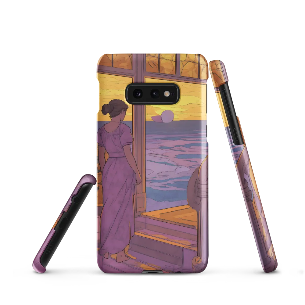 Whispers of the Sunset | Phone Case |  S10e | Snap Case | Matte