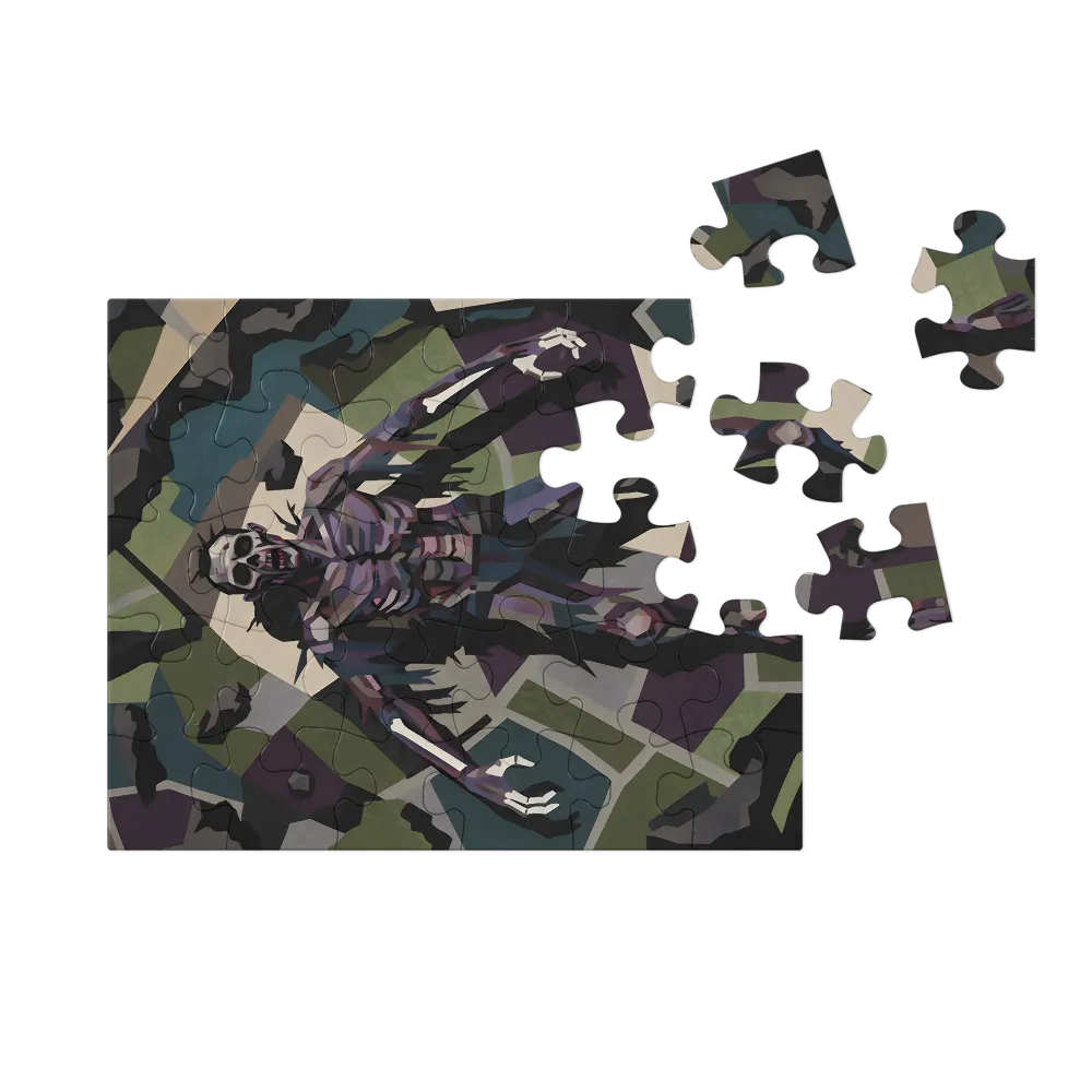 Undead Mosaic 
 Jigsaw Puzzle in Tin Box