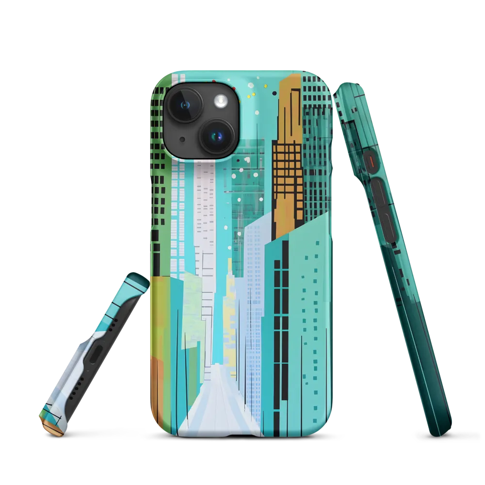 Urban Symphony in Turquoise