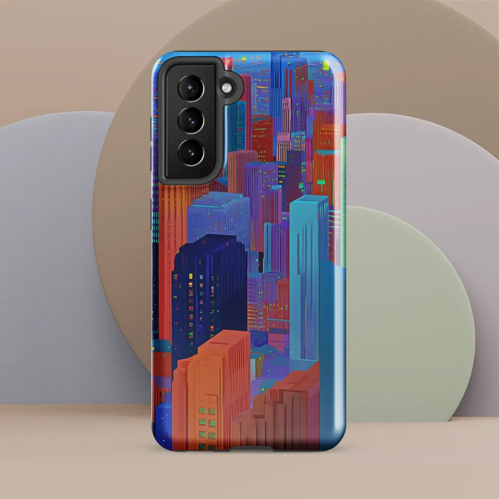 Vibrant Metropolis in Twilight