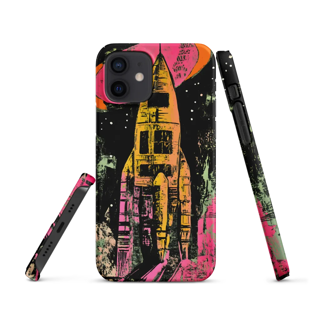 Cosmic Voyage: A Surreal Rocket Adventure