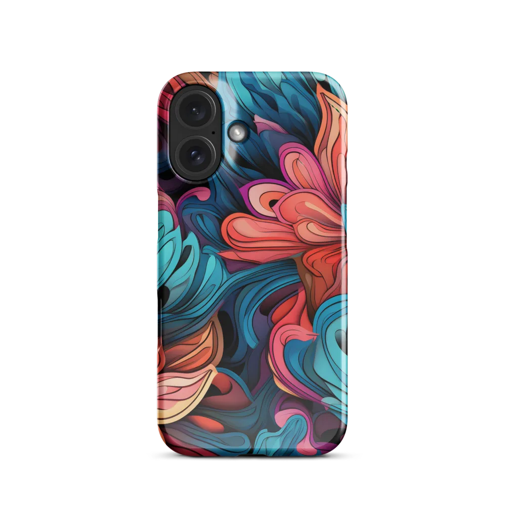 Floral Symphony | Phone Case |  16 | Snap Case | Glossy