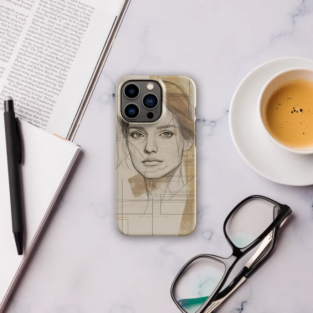 Geometric Elegance: A Modern Portrait