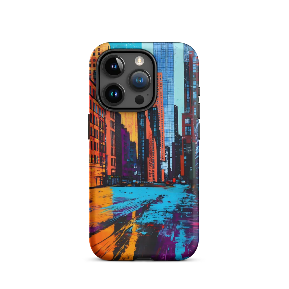 Vibrant Urban Horizons | Phone Case |  15 Pro | Tough Case | Matte