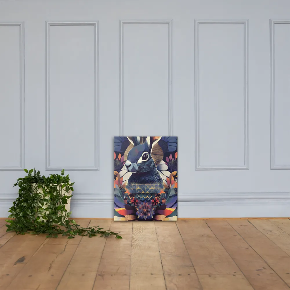 Ethereal Bunny: A Geometric Wonderland