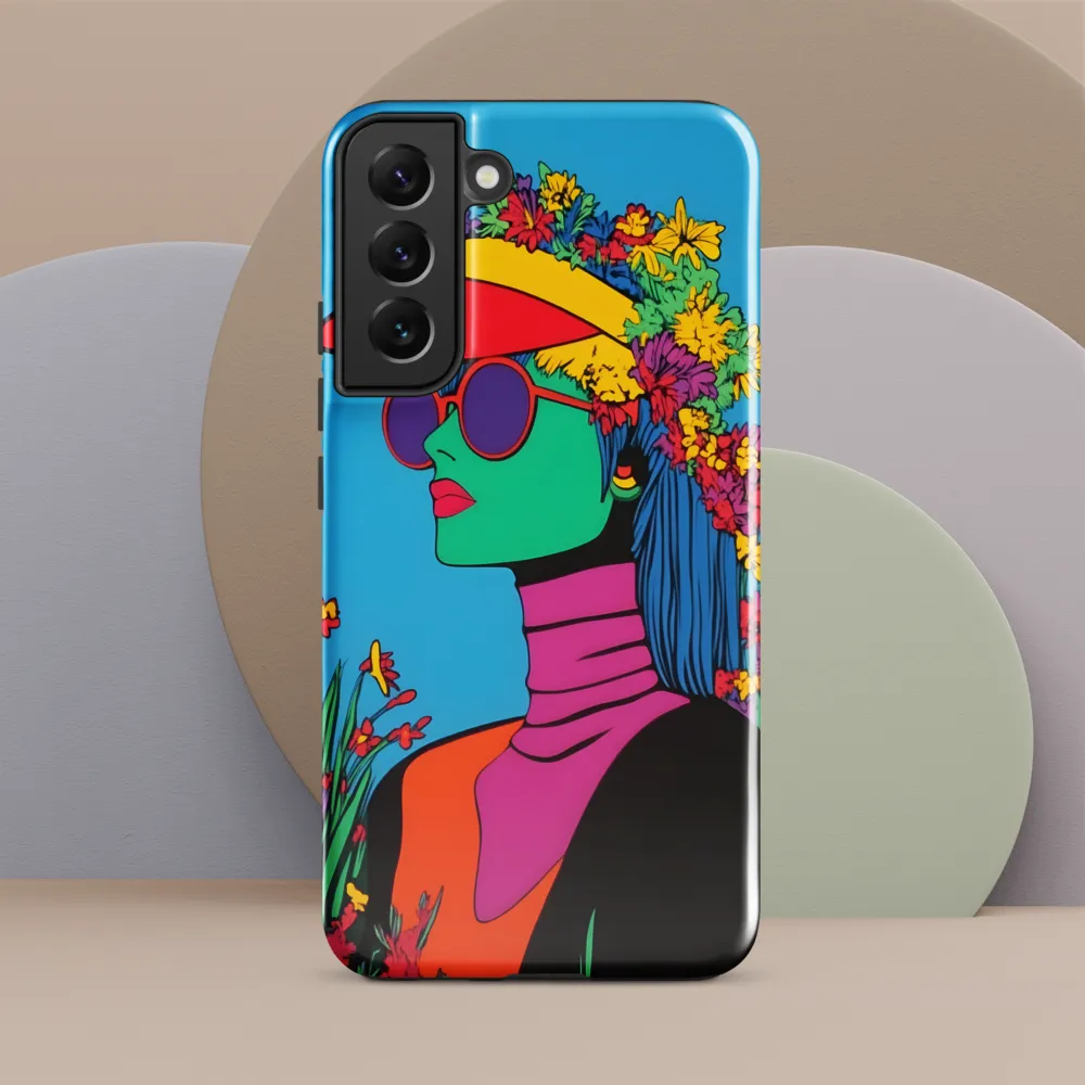 Botanical Elegance | Phone Case |  S22 Plus | Tough Case | Glossy