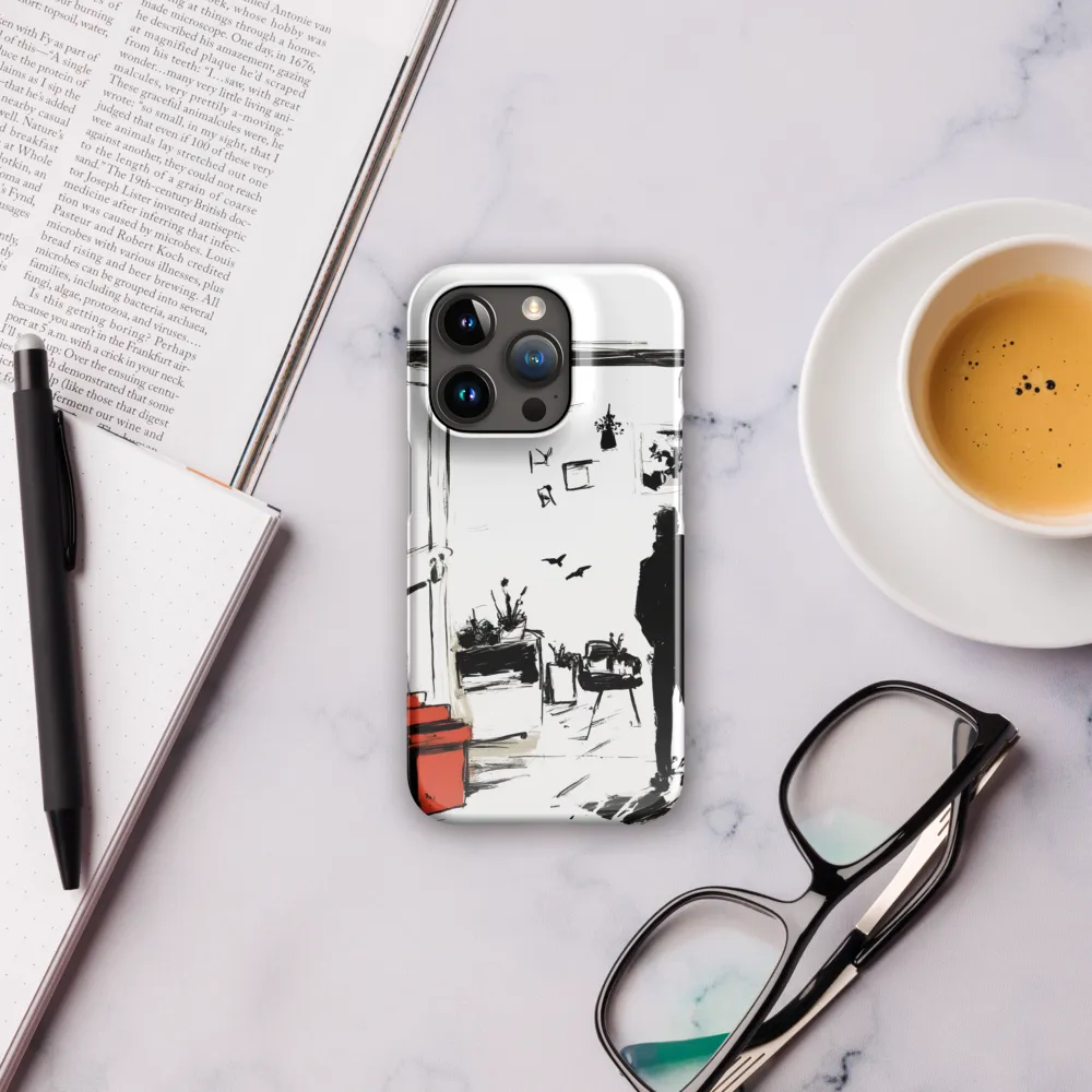 Through the Doorway of Solitude | Phone Case |  15 Pro | Snap Case | Glossy