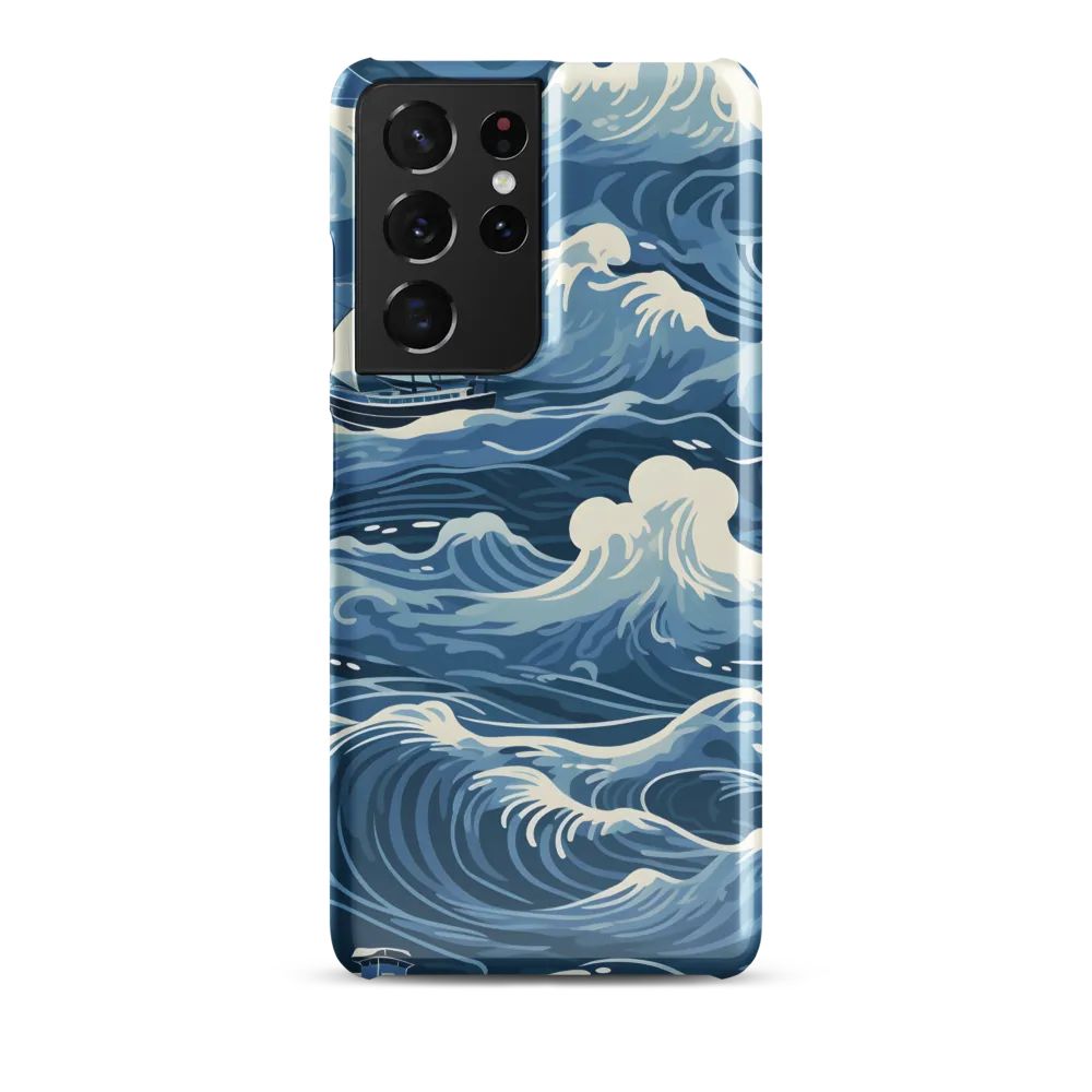 Nautical Dreams: Waves of Adventure | Phone Case |  S21 Ultra | Snap Case | Glossy
