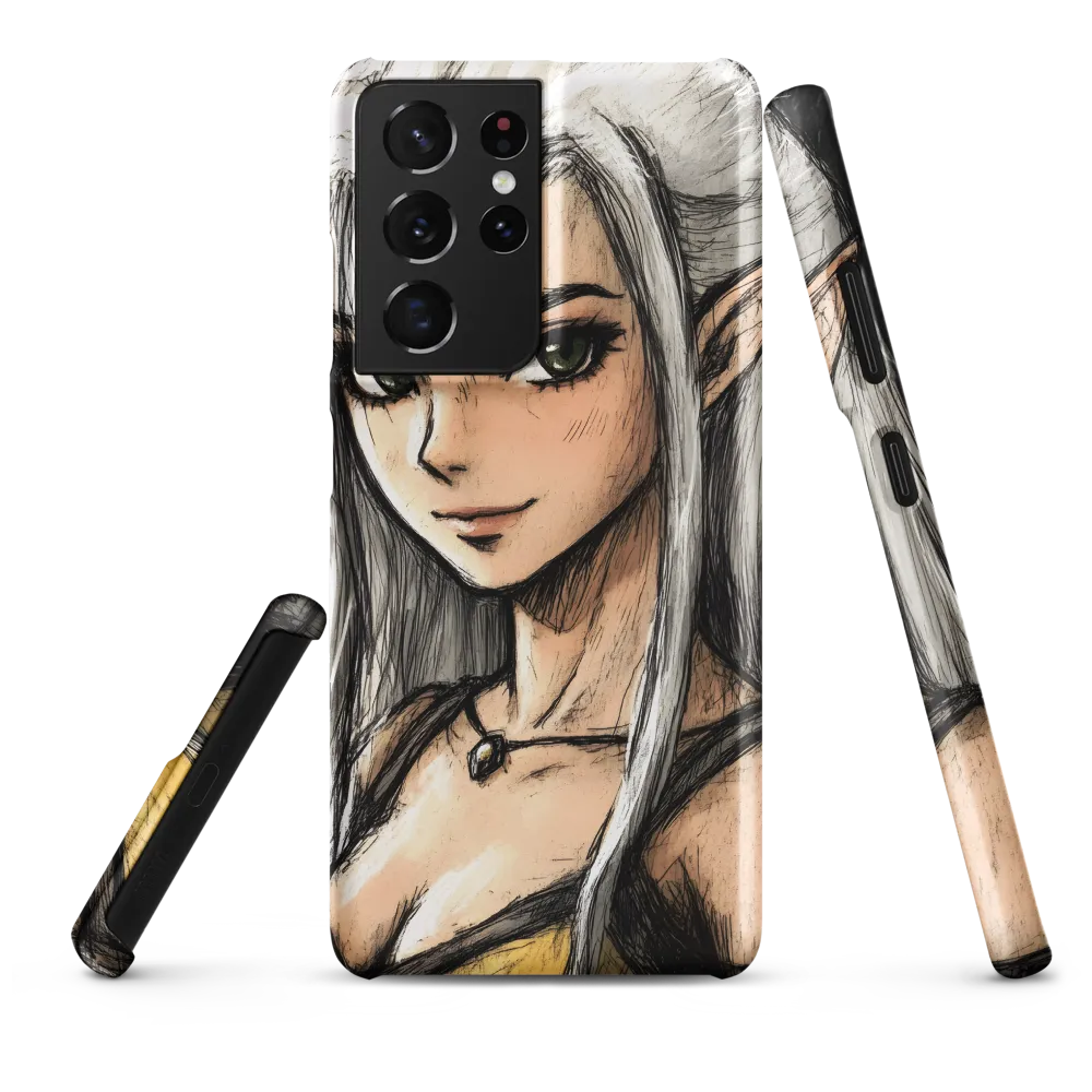 Ethereal Elegance: The Elf's Portrait