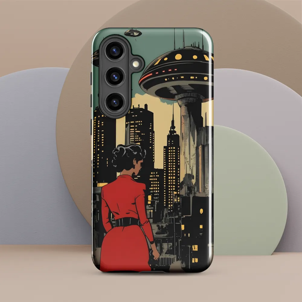 Envisioning Tomorrow: A Retro Futuristic Landscape