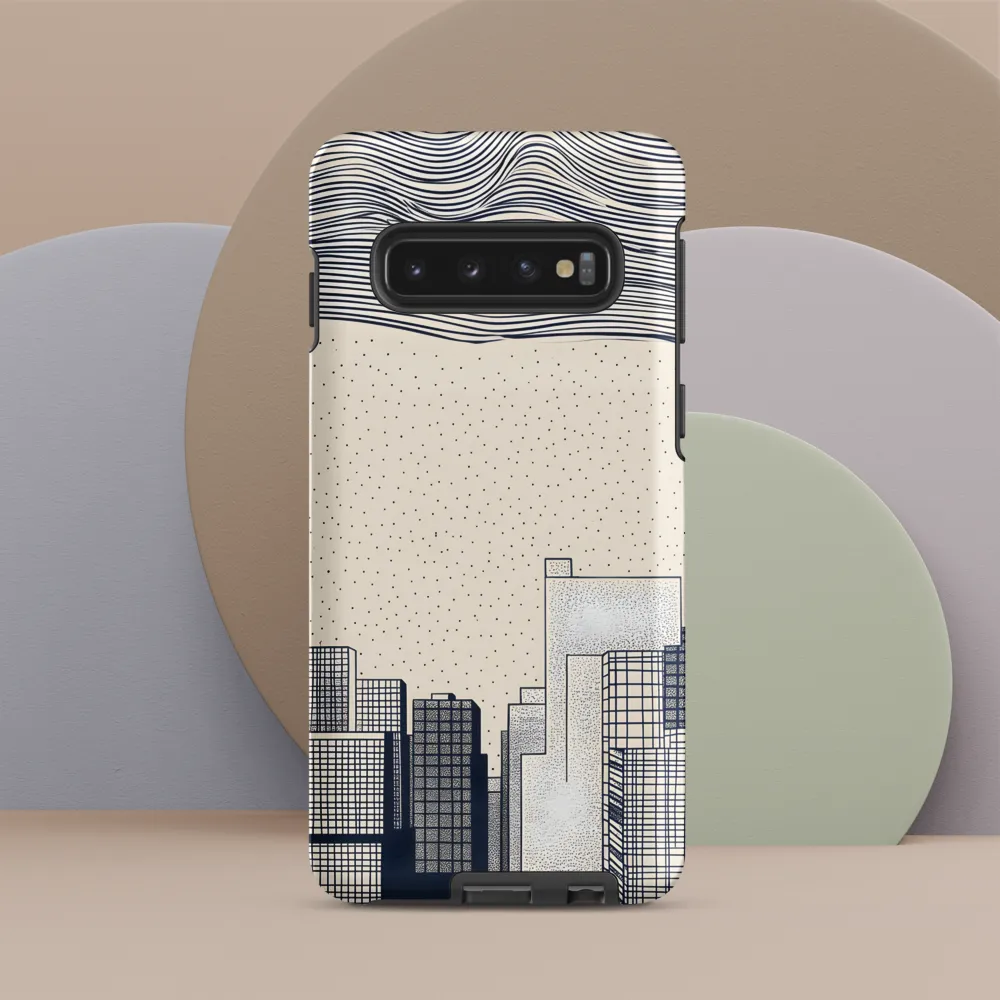 Urban Patterns: A Minimalist Skyline