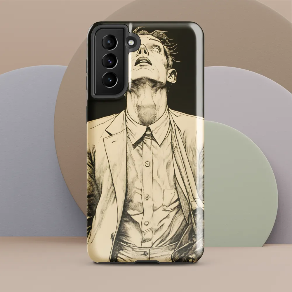 Desperate Gaze | Phone Case |  S21 Plus | Tough Case | Glossy