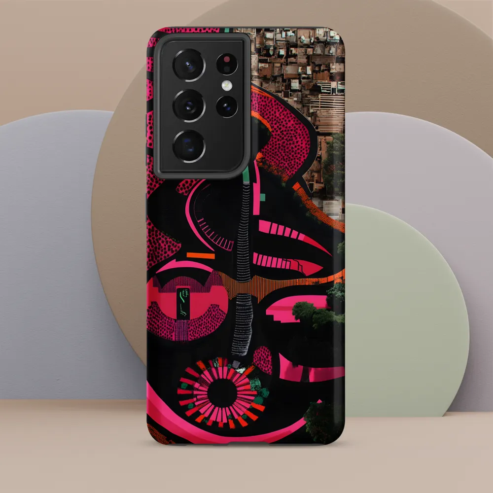 Urban Symphony in Pink
