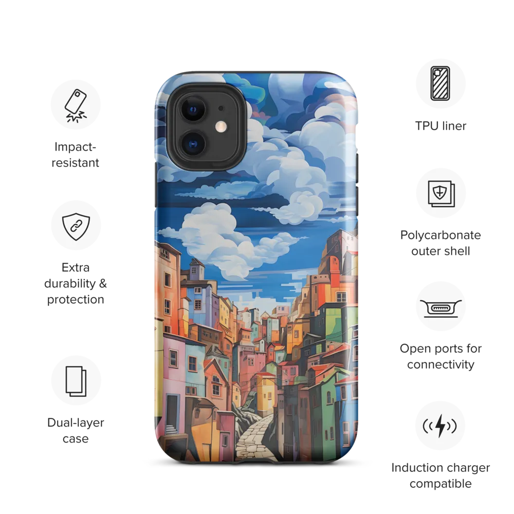 Whimsical Heights: A Vibrant Cityscape