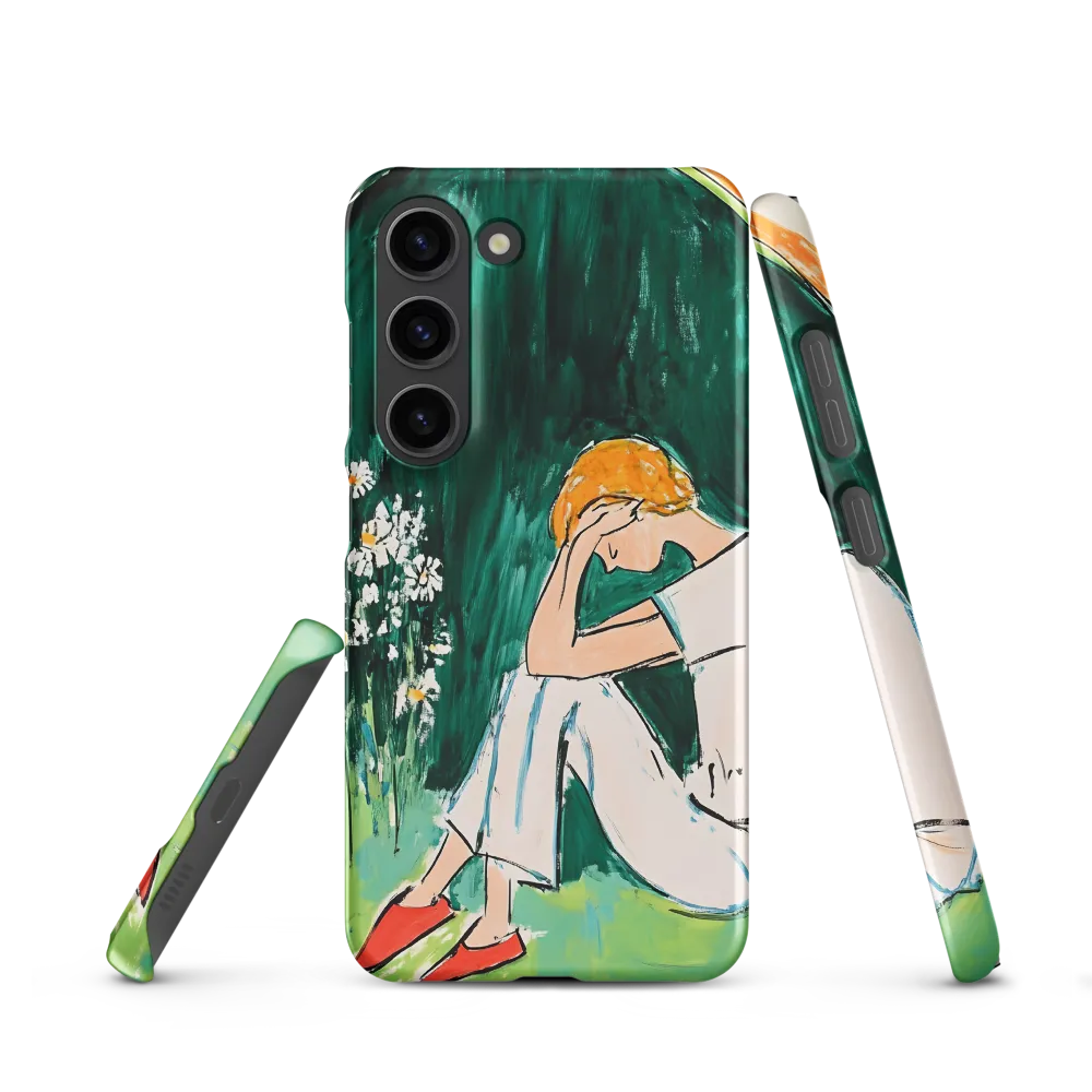 Silent Sorrow | Phone Case |  S23 | Snap Case | Matte
