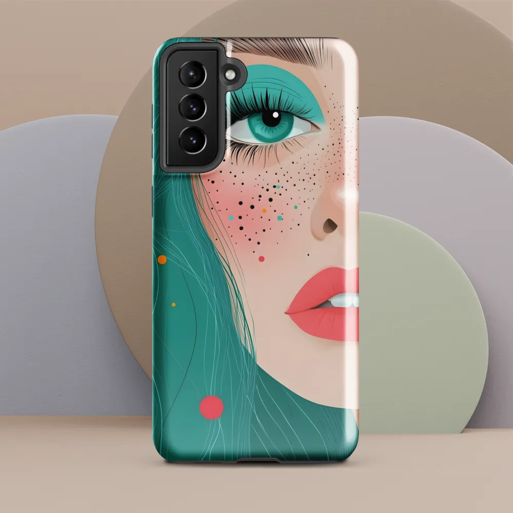 A Playful Portrait: Turquoise Temptation