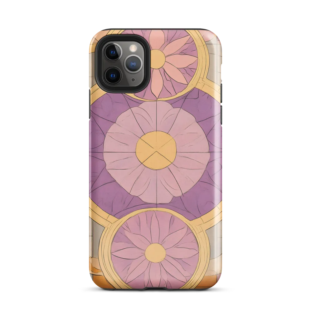 Serenity in Floral Geometry | Phone Case |  11 Pro Max | Tough Case | Glossy