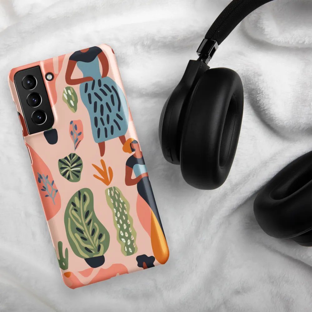 Harmony of Nature and Femininity | Phone Case |  S21 Plus | Snap Case | Matte