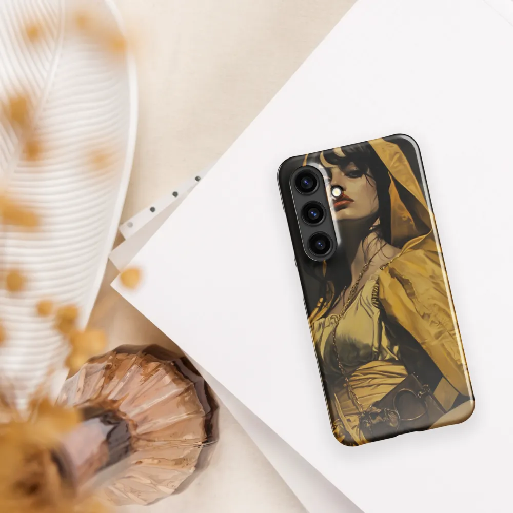Veiled Confidence | Phone Case |  S24 | Snap Case | Glossy