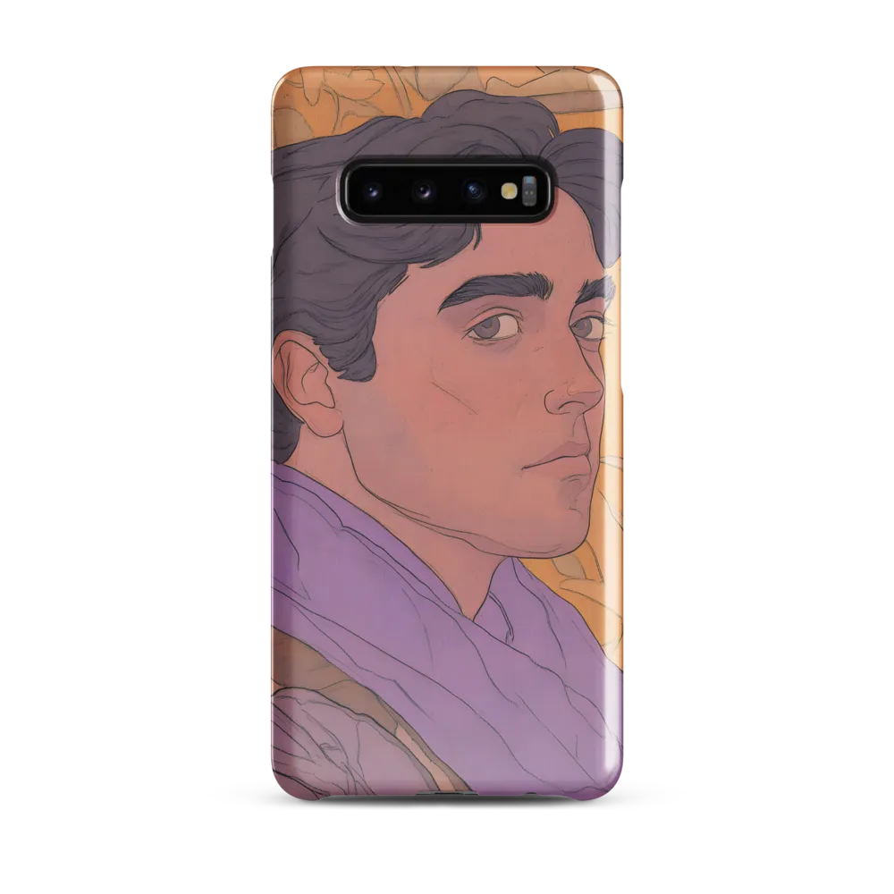 Reflections in Lavender | Phone Case |  S10 Plus | Snap Case | Glossy